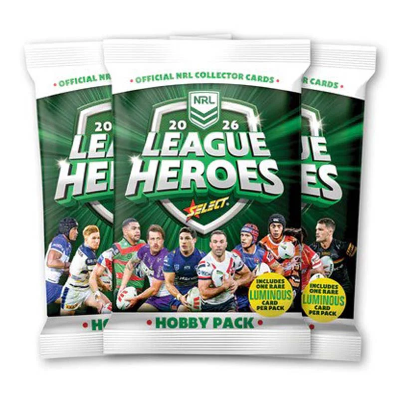 2026 NRL League Heroes Rugby Trading Cards Hobby Booster Box - Image 2