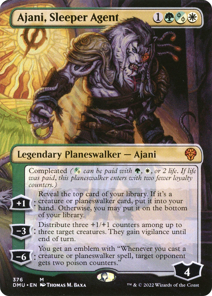 FOIL Ajani, Sleeper Agent (376) (DMU-376) - Dominaria United - Magic The Gathering