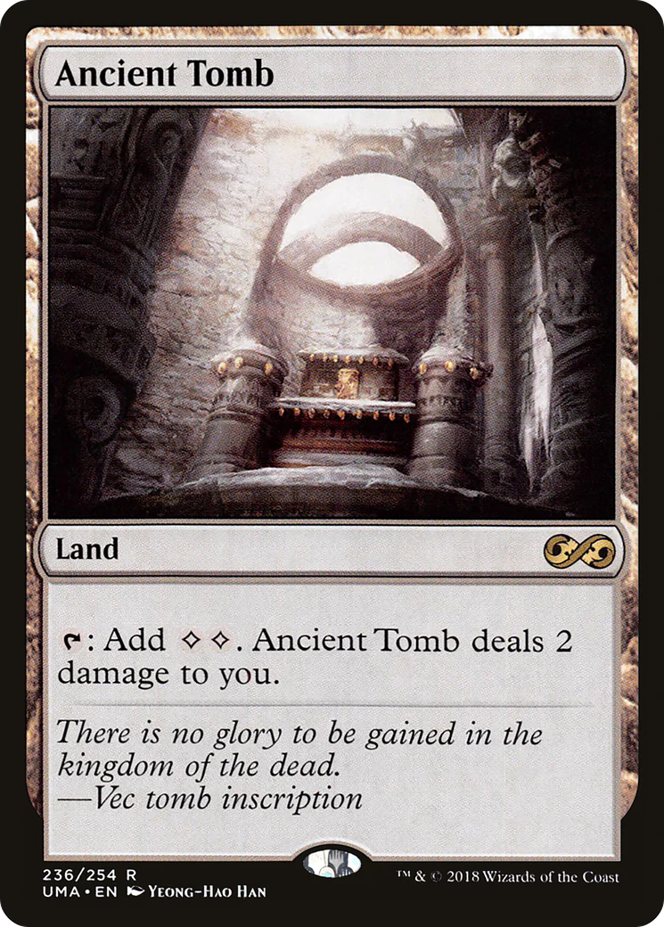 FOIL Ancient Tomb (UMA-236) - Ultimate Masters - Magic The Gathering