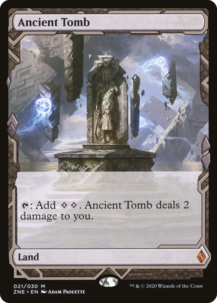 Ancient Tomb (ZNE-021) - Zendikar Rising Expeditions - Magic The Gathering