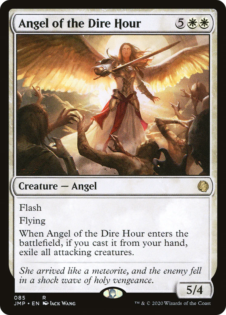 Angel of the Dire Hour (JMP-085) - Jumpstart - Magic The Gathering