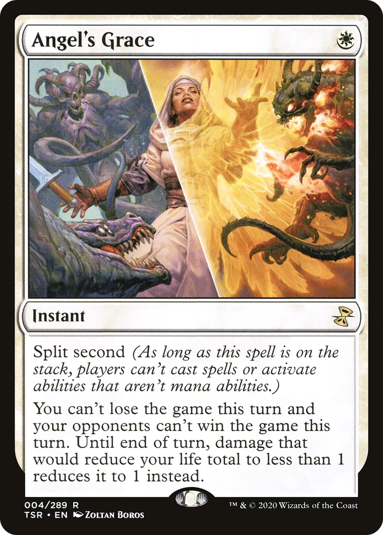 FOIL Angel's Grace (TSR-004) - Time Spiral Remastered - Magic The Gathering