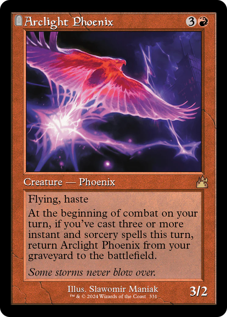 Arclight Phoenix (Retro Frame) (RVR-331) - Ravnica Remastered - Magic The Gathering
