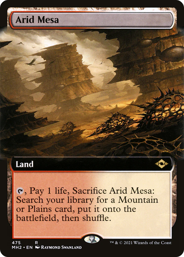 Arid Mesa (Extended Art) (MH2-475) - Modern Horizons 2 - Magic The Gathering