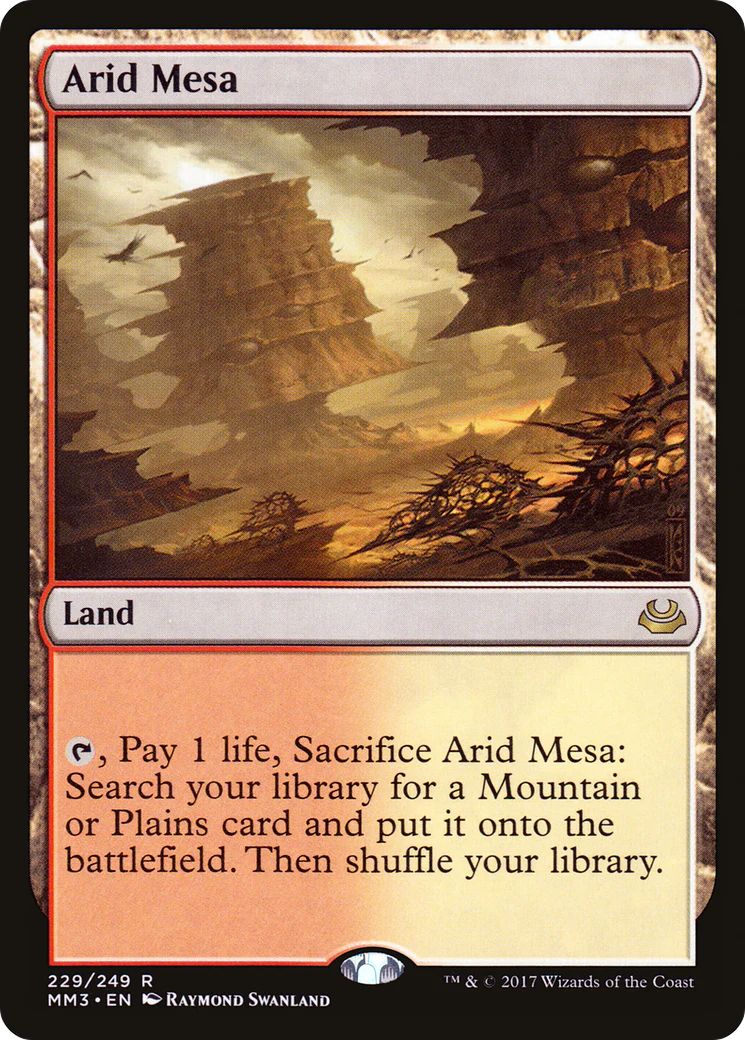 FOIL Arid Mesa (MM3-229) - Modern Masters 2017 - Magic The Gathering