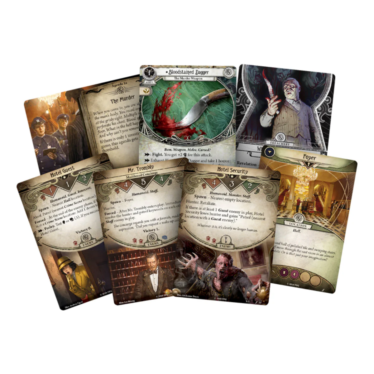 Arkham Horror LCG Murder at the Excelsior Hotel Scenario Pack - Image 2