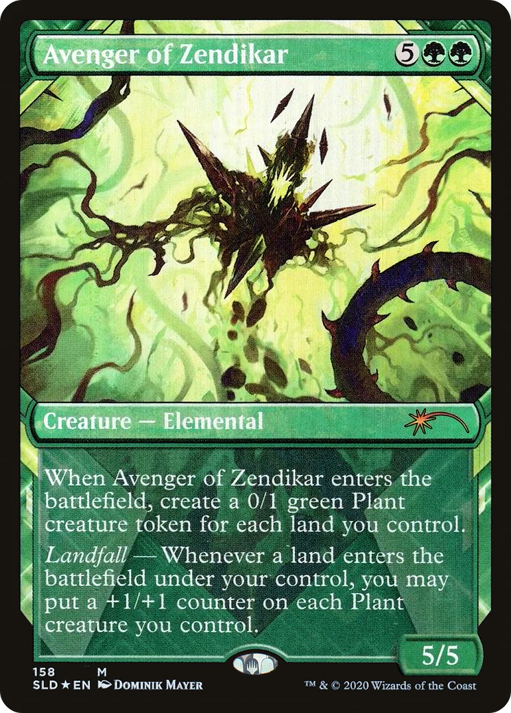 FOIL Avenger of Zendikar (SLD-158) - Secret Lair Drop - Magic The Gathering