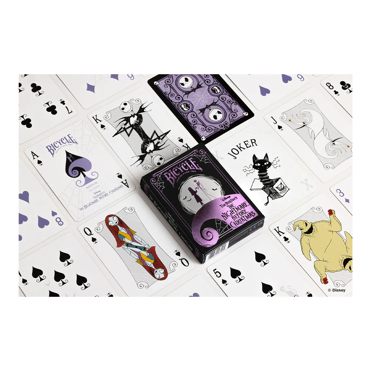 Bicycle Disney Nightmare Before Christmas Playing Cards - Image 3