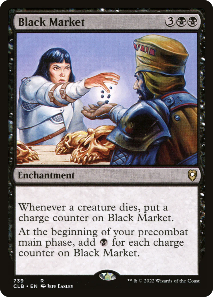 Black Market (CLB-739) - Commander Legends: Battle for Baldur's Gate - Magic The Gathering