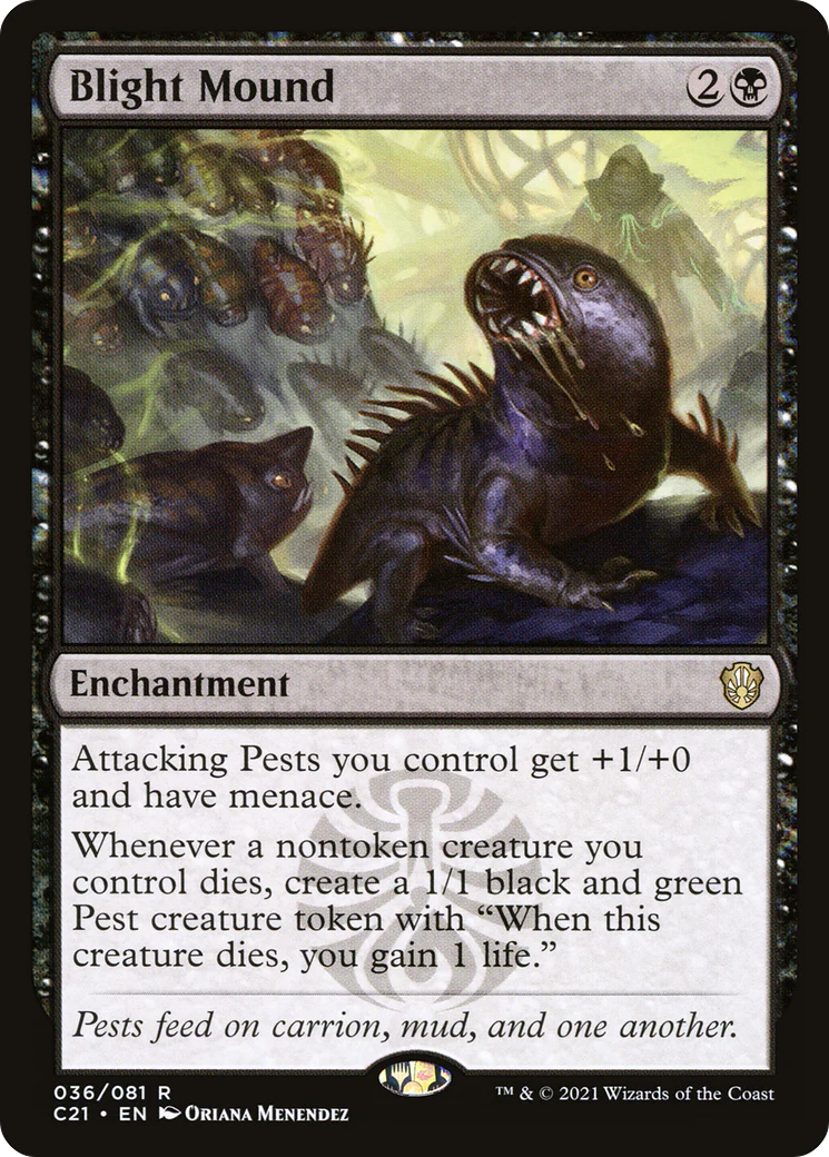 Blight Mound (C21-036) - Commander 2021 - Magic The Gathering