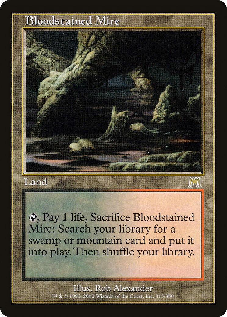 Bloodstained Mire (ONS-313) - Onslaught - Magic The Gathering