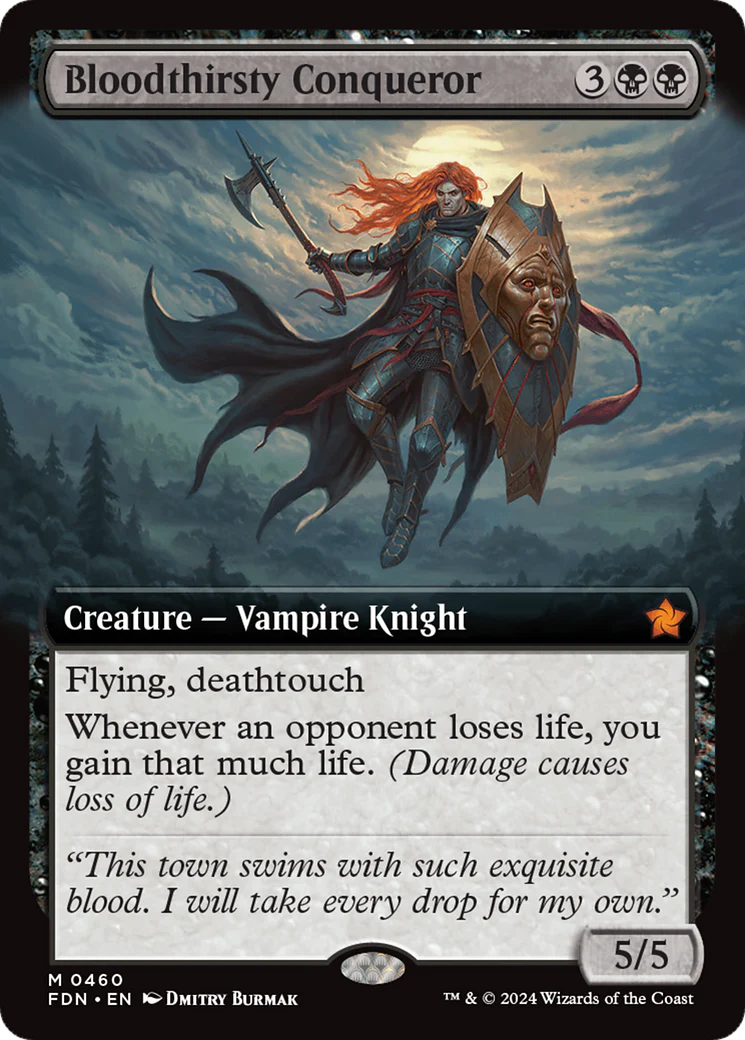 Bloodthirsty Conqueror (FDN-460) - Foundations - Magic The Gathering