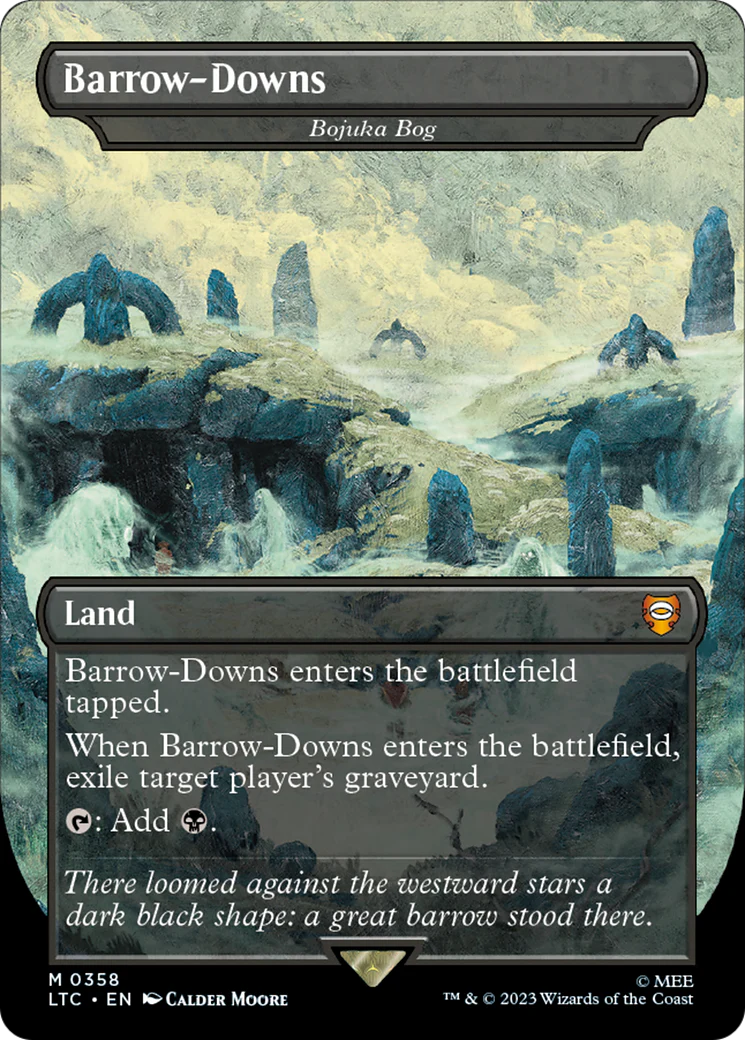 Barrow-Downs - Bojuka Bog (LTC-358) - Tales of Middle-earth Commander - Magic The Gathering