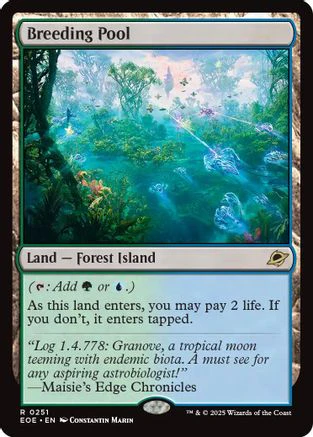 Breeding Pool (EOE-251) - Edge of Eternities - Magic The Gathering