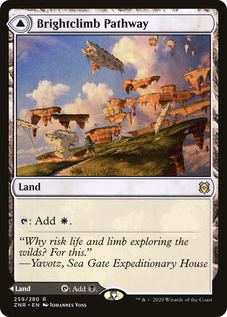 FOIL Brightclimb Pathway (ZNR-259) - Zendikar Rising - Magic The Gathering