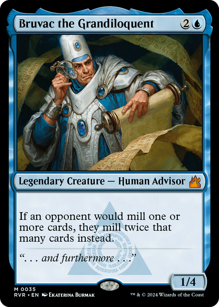 Bruvac the Grandiloquent (RVR-035) - Ravnica Remastered - Magic The Gathering