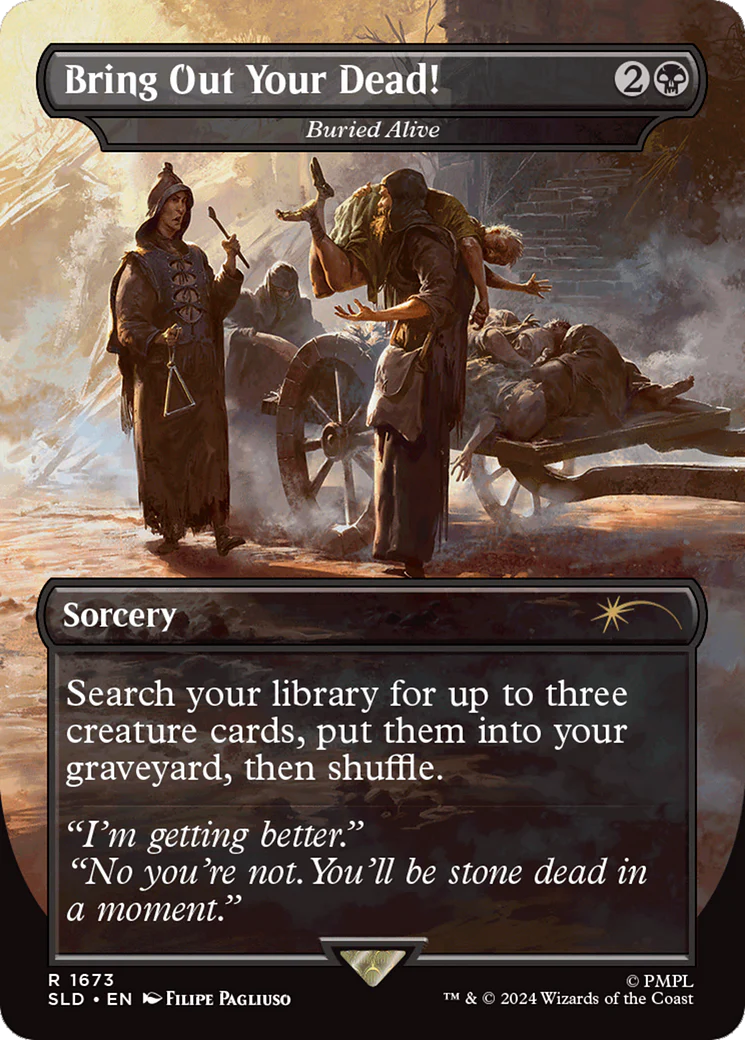 Buried Alive (SLD-1673) - Secret Lair Drop - Magic The Gathering