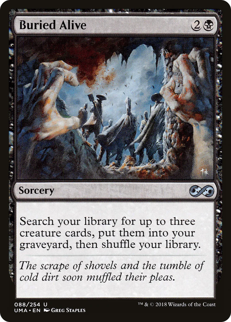 FOIL Buried Alive (UMA-088) - Ultimate Masters - Magic The Gathering