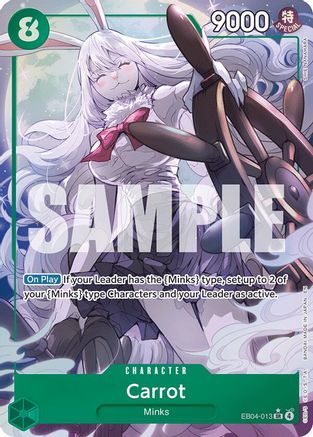 Carrot (Alternate Art) (EB04-013) - The Azure Sea's Seven