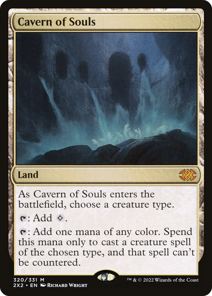 FOIL Cavern of Souls (2X2-320) - Double Masters 2022 - Magic The Gathering