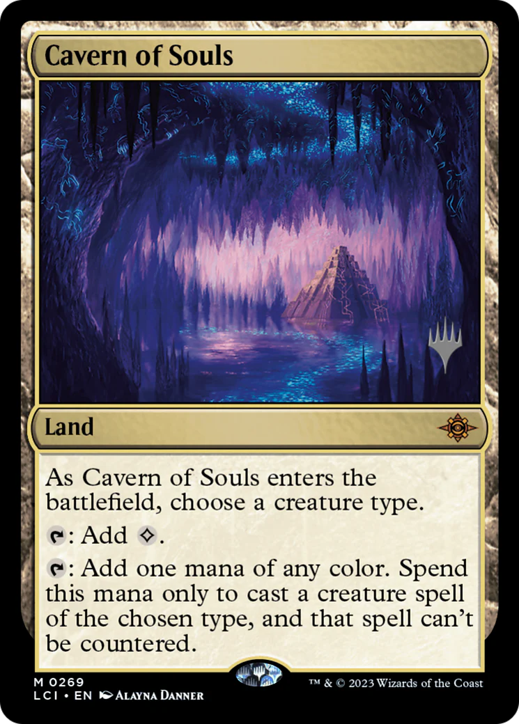 FOIL Cavern of Souls (PPLCI-269P) - The Lost Caverns of Ixalan Promos - Magic The Gathering