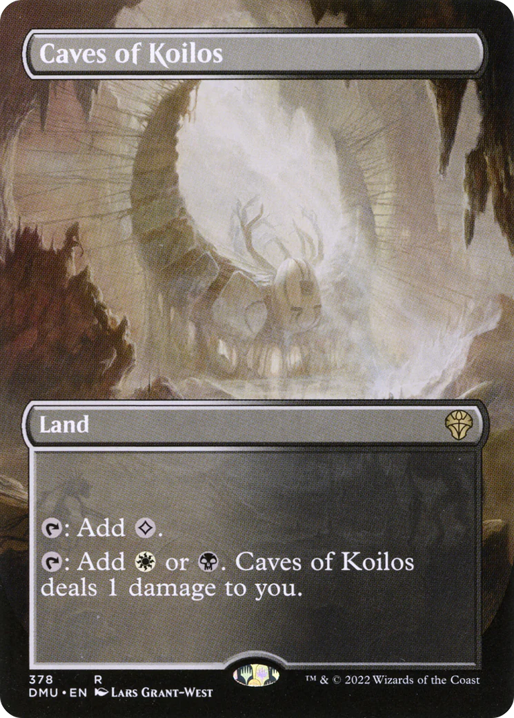 Caves of Koilos (Borderless) (DMU-378) - Dominaria United - Magic The Gathering