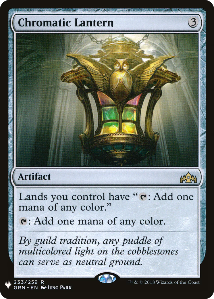 Chromatic Lantern (GRN) (LIST-233) - The List - Magic The Gathering