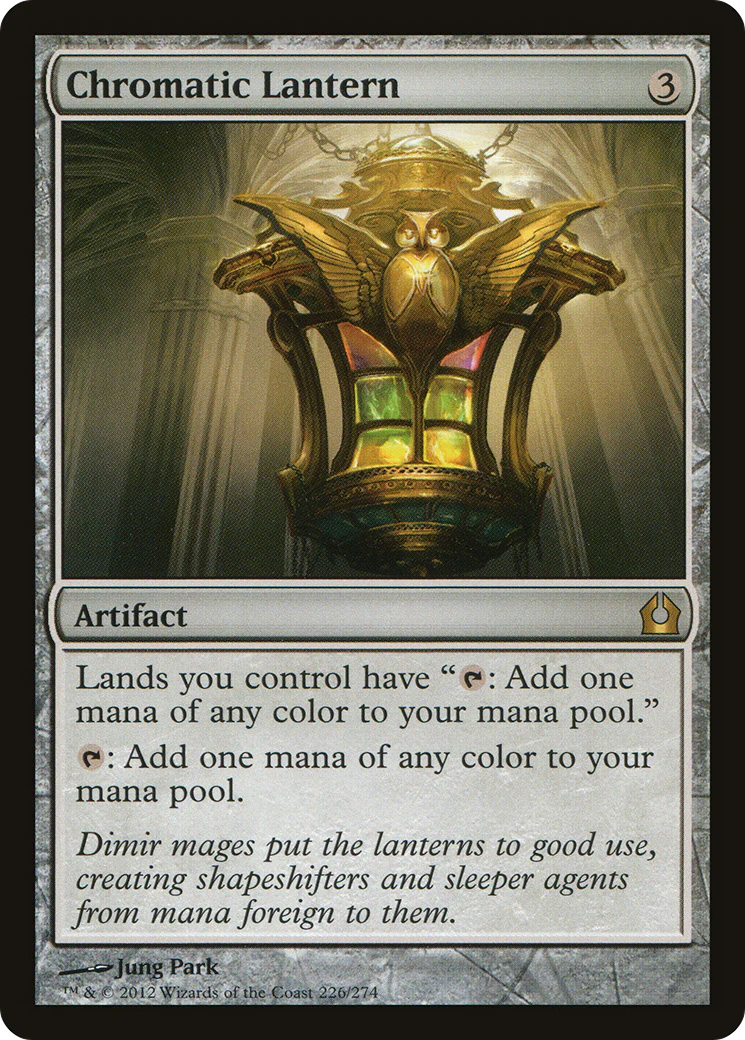Chromatic Lantern (RTR-226) - Return to Ravnica - Magic The Gathering