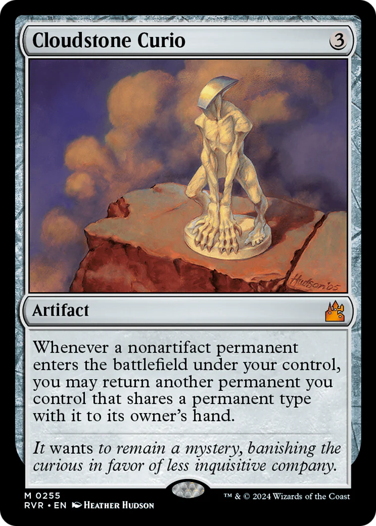 FOIL Cloudstone Curio (RVR-255) - Ravnica Remastered - Magic The Gathering
