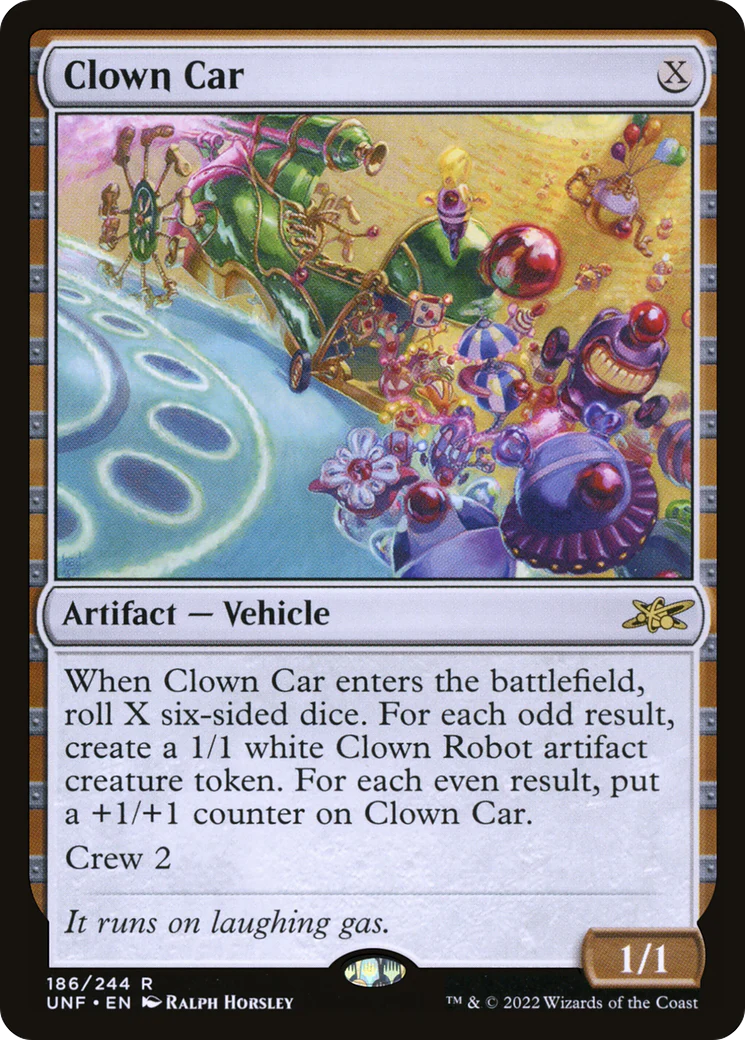 FOIL Clown Car (UNF-186) - Unfinity - Magic The Gathering