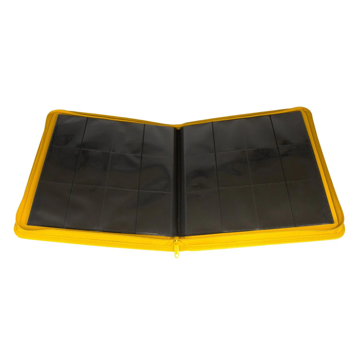 Collector's Series 12 Pocket Zip Trading Card Binder - YELLOW - Image 3