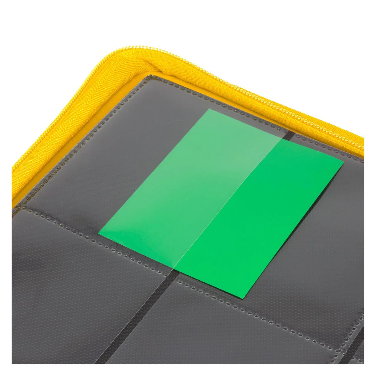 Collector's Series 12 Pocket Zip Trading Card Binder - YELLOW - Image 7