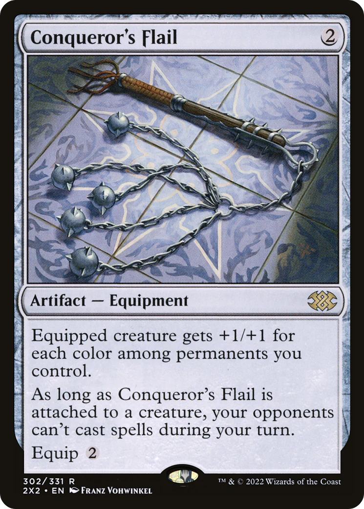 Conqueror's Flail (2X2-302) - Double Masters 2022 - Magic The Gathering