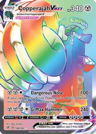 Copperajah VMAX 199/192 - Pokemon Rebel Clash Holofoil