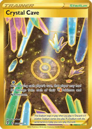 Crystal Cave 230/203 - Pokemon Evolving Skies Holofoil