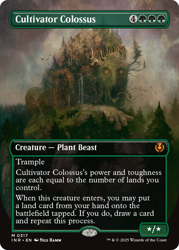 FOIL Cultivator Colossus (INR-317) - Innistrad Remastered - Magic The Gathering