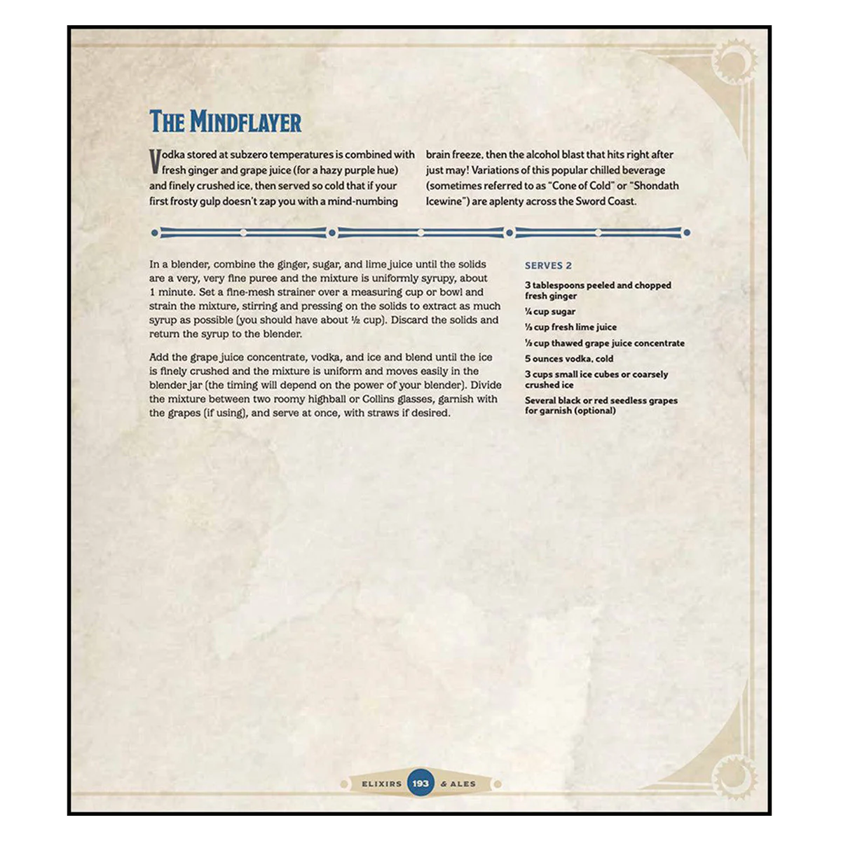 D&D Heroes Feast The Official Dungeons and Dragons Cookbook - Image 5