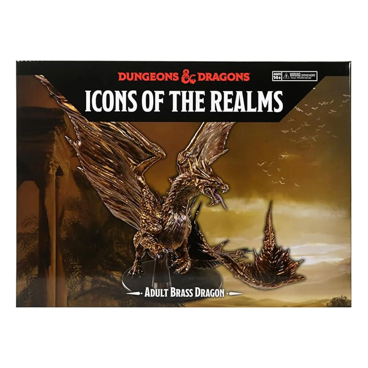 D&D Icons of the Realms Adult Brass Dragon - Image 2