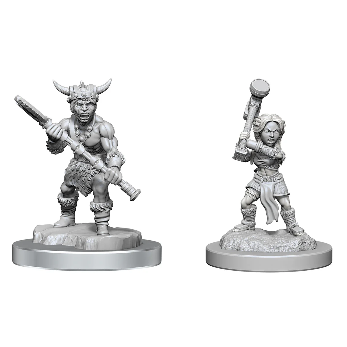 D&D Nolzurs Marvelous Miniatures Halfling Barbarians