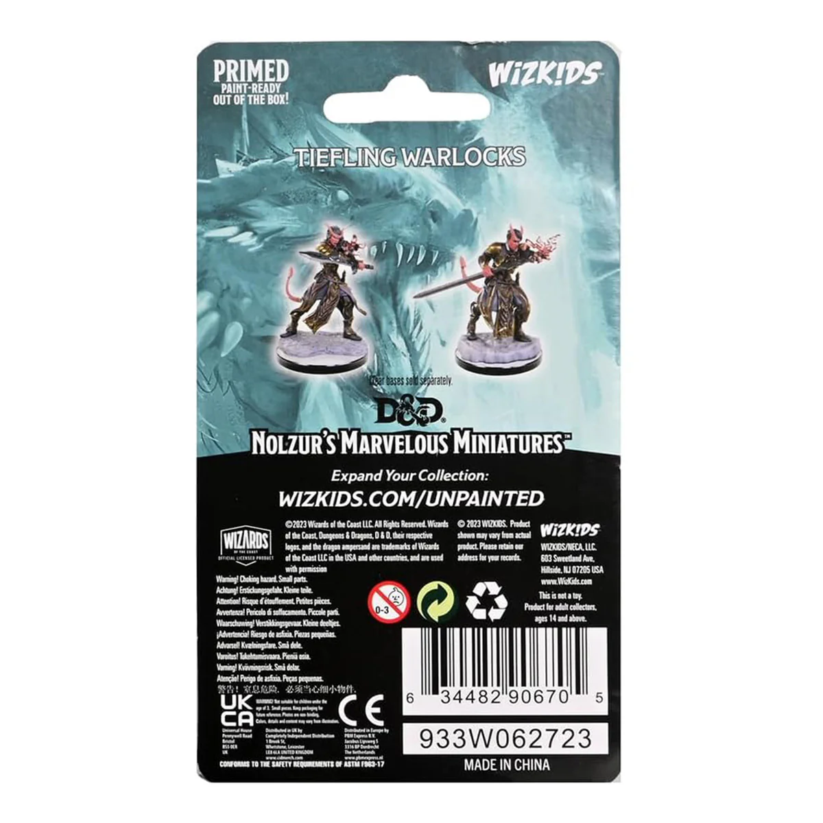 D&D Nolzur's Marvelous Miniatures: Tiefling Warlocks - Image 2