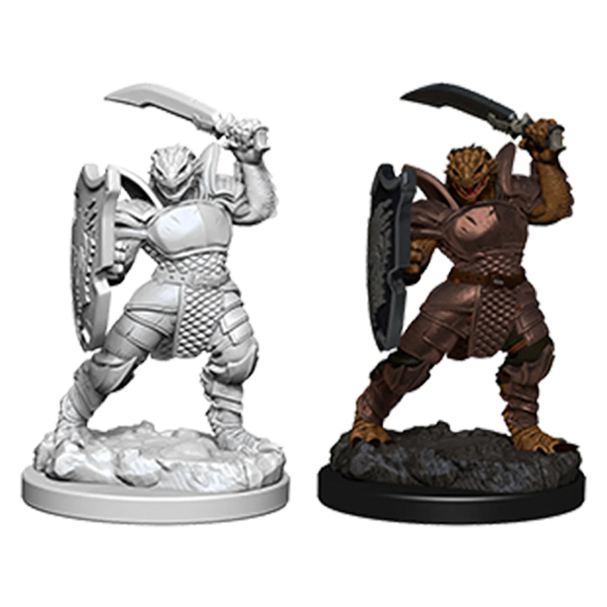 D&D Nolzurs Marvelous Unpainted Miniatures Dragonborn Female Paladin - Image 3