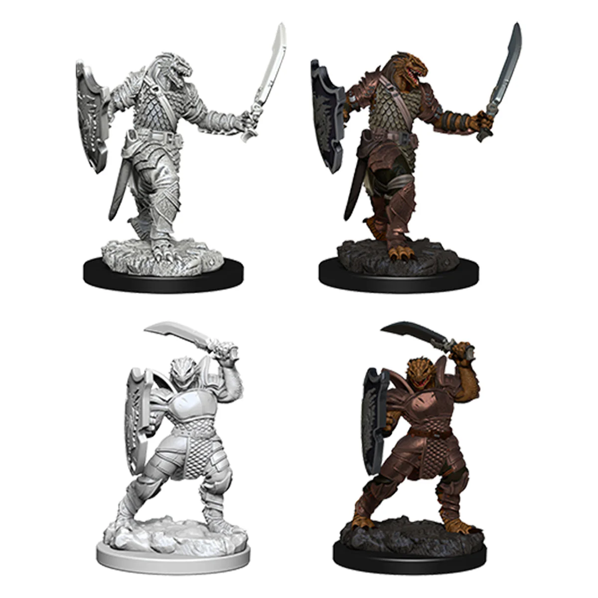 D&D Nolzurs Marvelous Unpainted Miniatures Dragonborn Female Paladin - Image 4