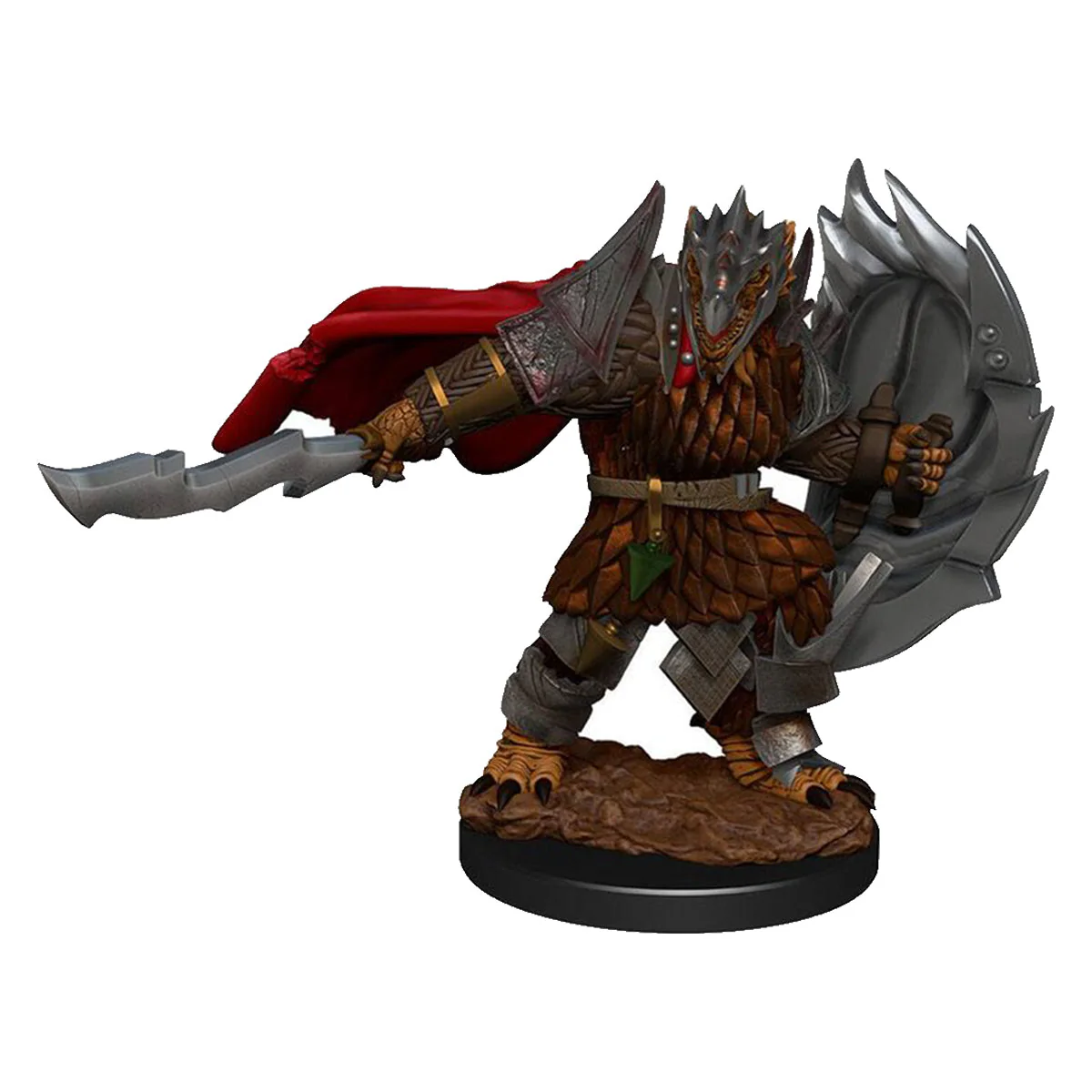 D&D Nolzurs Marvelous Unpainted Miniatures Dragonborn Fighter Male - Image 3