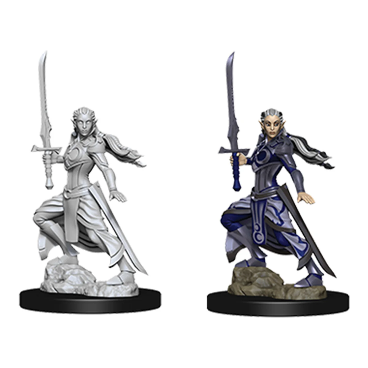 D&D Nolzurs Marvelous Unpainted Miniatures Female Elf Paladin - Image 2