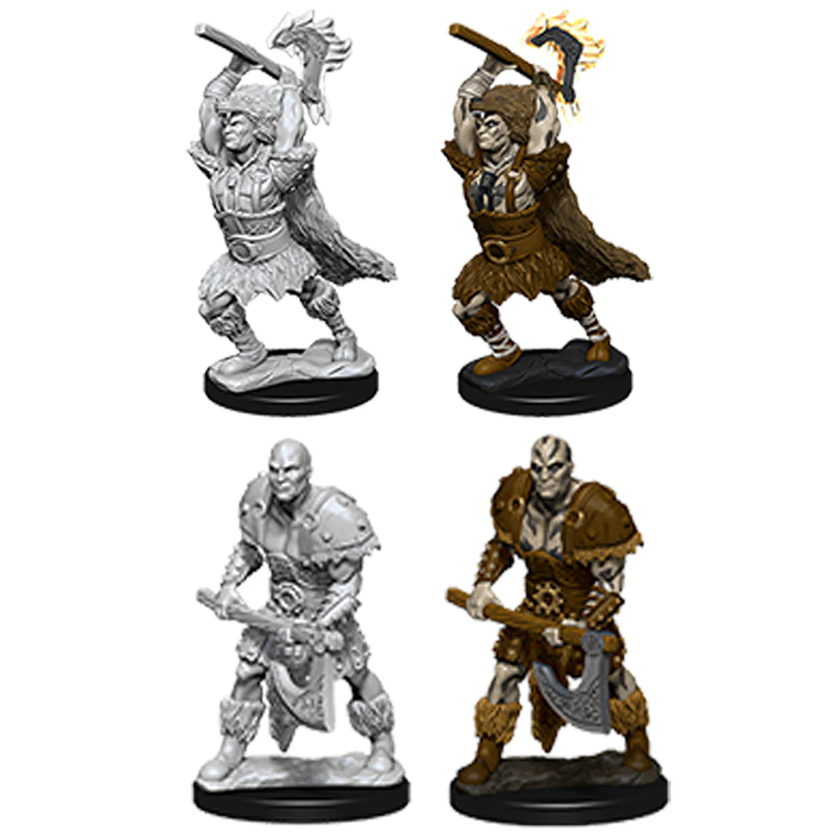 D&D Nolzurs Marvelous Unpainted Miniatures Male Goliath Barbarian - Image 2
