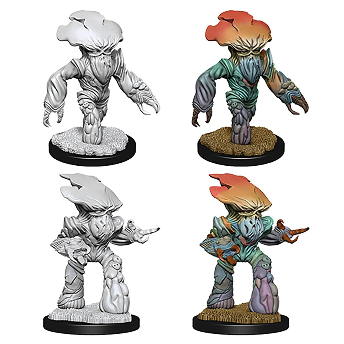 D&D Nolzurs Marvelous Unpainted Miniatures Myconid Adults - Image 3