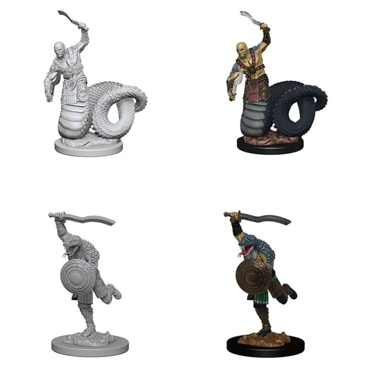 D&D Nolzurs Marvelous Unpainted Miniatures Yuan-Ti Malisons - Image 7