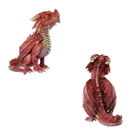 D&D Replicas of the Realms: Red Dragon Wyrmling Foam Figure - 50th Anniversary - Image 3