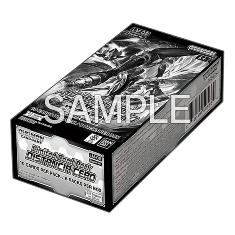 Digimon Card Game Distancia Cero LM-09 Limited Card Pack Booster Box - Image 2