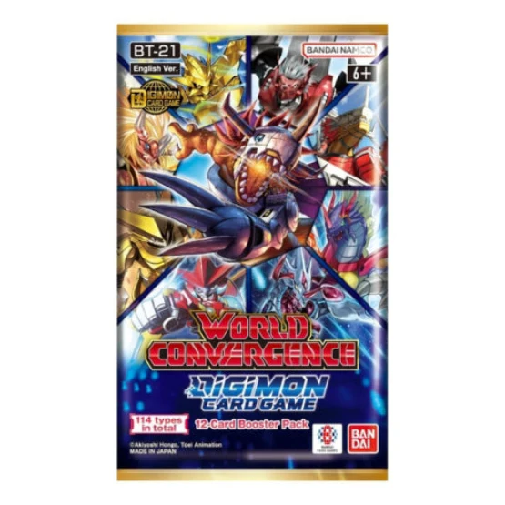 Digimon Card Game World Convergence BT21 Booster Box - Image 2